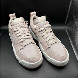 Nike Dunk Low Disrupt Barely Rose Pink Sneaker Shoes CK6654-003 Women’s SZ 10.5